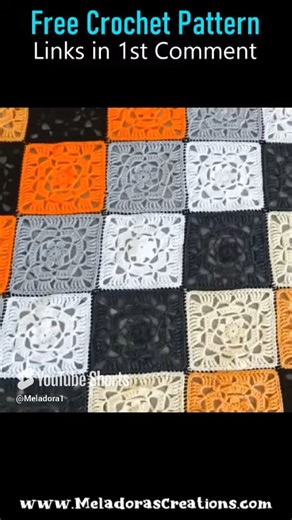 This Lacy Flower Granny Square Free Crochet pattern makes a great crocheted lacy afghan for the Fall! I made this afghan for my husband, after I made my Mile a Minute Celtic Weave Afghan for myself, which I still use every year to this day. I just LOVE it! But it’s not my hubby’s cup of tea, so I set out to make a pattern that was beautiful in design and look, with colors that we would like. I think I managed to do it. It’s more of a spring blanket though, doesn’t help so much in winter, unlike 