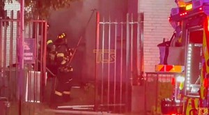 JUST IN: Firefighters Battle Fire at DB Electronics, the Former USPS Building in Downtown Lakewood; Statement From DB [VIDEO]