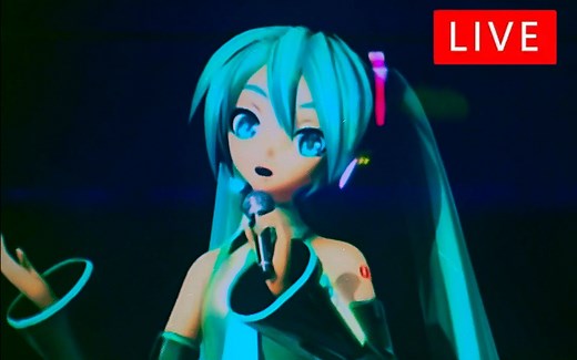 【初音未来】Last Night, Good Night【现场版】【FullHD 60FPS】【VOCALOID】【Miku】kz (livetune)