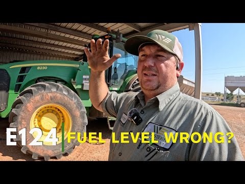 E124 | John Deere 8230 Tractor Fuel Level Fix