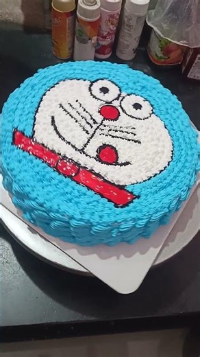 Doraemon cake design#cake #cg