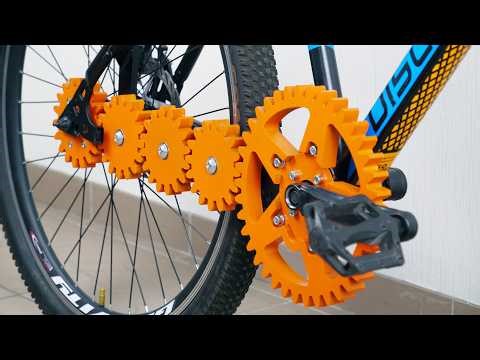 Chainless Bike - Gears Edition