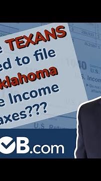 When are Texans Req’d to file Oklahoma Income Taxes???