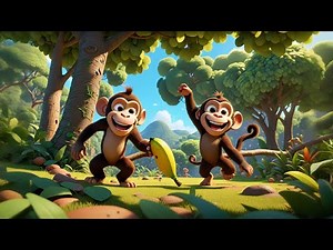 Five Cheeky Monkeys Learn to Add | Addition Song for Kids | Nursery Rhymes and Baby Songs