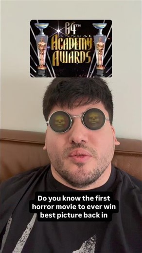 Did you know this horror movie was the first to win best picture at the 64th Oscar’s