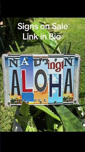 How Handcrafted License Plate Signs Changed My Life