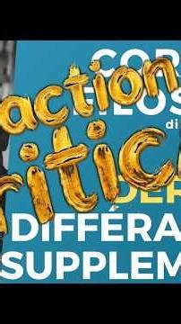 Short - Reaction CriticAI a Derrida: différance e supplemento made scrip