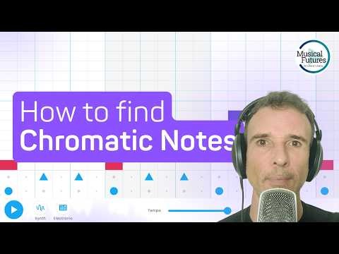 How to find Chromatic Notes in Chrome Music Lab Song Maker