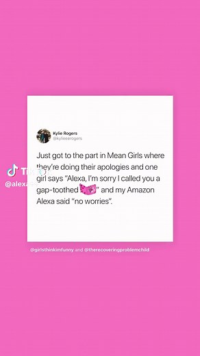 Cool AI meets Mean Girls - Gap Toothed Apology Scene