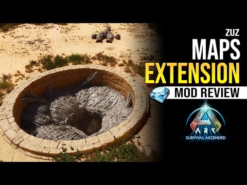 ZUZ Maps Extension - Mod Review (Ark Survival Ascended)