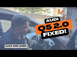 Audi Q5 2.0 TDI 🚗 | Fixing Engine Warning, Turbo Boost & Electrical Faults | Step-by-Step Guide