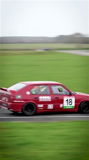 Alfa Romeo 33 Race Car Boxer Engine SCREAMING at Blyton Park!