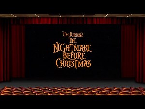 Cinema at home: The Nightmare Before Christmas (recreating Odeon cinema 1994 intro reel)