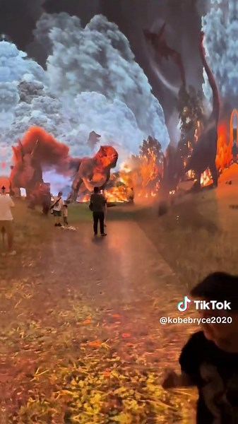 T-Rex Chase in Jurassic Park