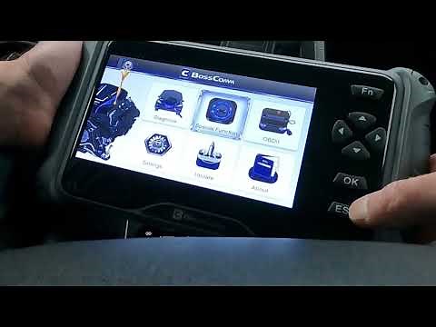 BOSSCOMM IF745 OBD2 Scanner Code Reader Unboxing review