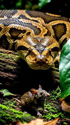 Why Didn’t It Run? #shorts #python #snake #wildlife #predator #nature #viral