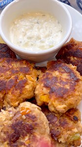 These are incredible with the homemade tartar sauce https://aldentediva.com/easy-salmon-cakes/ | Al Dente Diva Food & Recipes