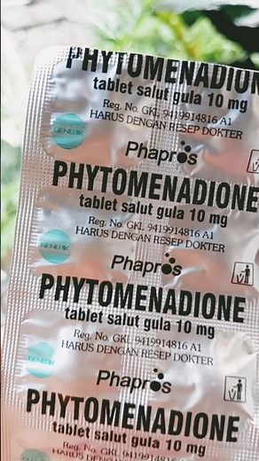 Obat menghentikan pendarahan #phytomenadione #vitamink1