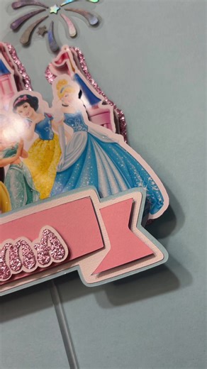 Princess Cake Topper Tutorial for Birthdays
