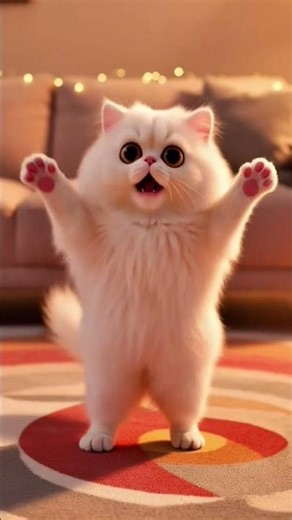 Persian cat dancing #catshorts #persiancat #pets