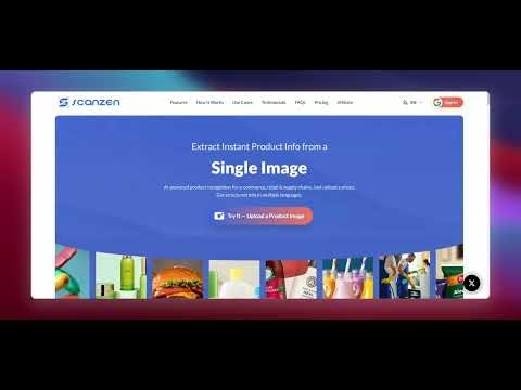 Scanzen: The AI App That Explains Any Product You Scan