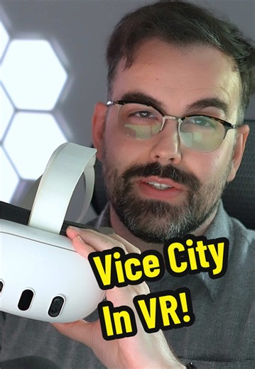 GTA Vice City in VR on Quest 3 #vr #gta | gta vice city