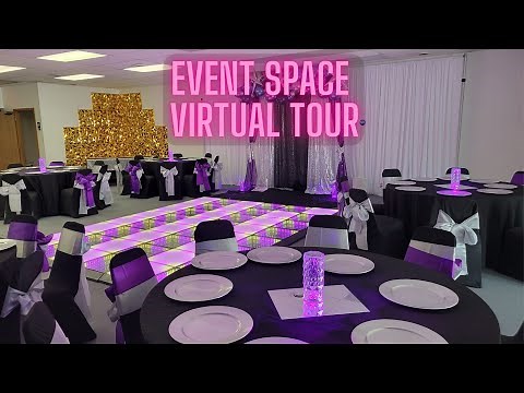 Event Hall Vitural Studio Tour | Event Space Rental | Party Rental Business | Moguls Palace