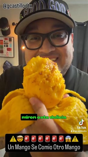 Gerardo Castillo on Instagram: "Un Mango Se Comio Otro Mango 🤯😱⚠️ #dallas #foodie #foodgod #dallastexas #viralvideos"