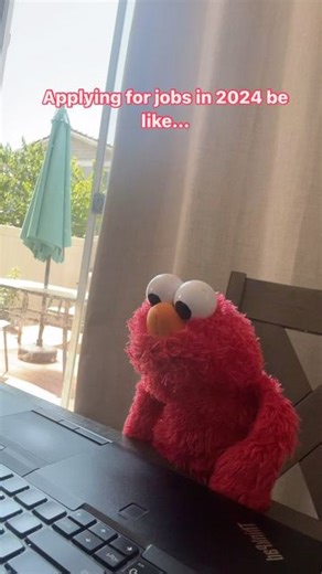 Ellis Jay on Instagram: "Elmo feels the pain of applying for a job. Total BS Elmo! - #elmo #ElmoOnTheJobHunt #OverqualifiedForBurgers #JobMarketStruggles #ElmoNeedsAJob #DegreeForBurgers #AdultingIsHard #ElmoVsJobSearch #DegreesForEverything #MillennialJobHunt #ElmoRealityCheck #UnemploymentBlues #WhereAreTheJobs #EntryLevelStruggles #JobSearchWoes #ElmoInTheRealWorld - - - - Cr @logeypump23"