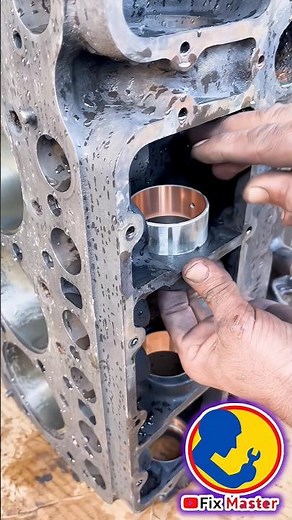 Perfect Camshaft Installation | Truck Engine Repair & Diesel Engine Rebuild 🔧 #Shorts