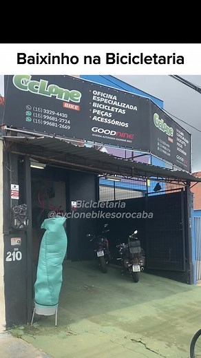 Baixinho na Bicicletaria Cyclone Bike Você que é de Sorocaba ou Região e ama ciclismo ou pretende adquirir uma bicicleta por laser tem que conhecer a Cyclone Bike a loja é bem completa e tem de tudo, infantil, adulto, acessórios, concertos e o melhor você pode montar sua Bike do zero, entre em contato com o Ian no WhatsApp 15998544068 ou chame no direct da loja! Pensou em Bike pensou em Cyclone Bike!! Quer desconto? Fala que viu aqui no meu Instagram e tenha um desconto verdadeiro!Tamo junto Cyc