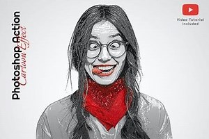 Cartoon Effects Photoshop Action 29751253 - FreePSDvn