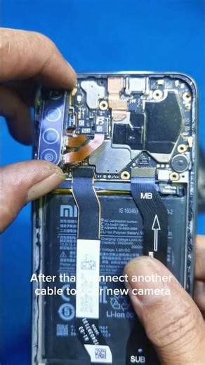 Redmi Note 8: Disconnect & Remove Rear Camera Module! 📸 (Easy Steps)