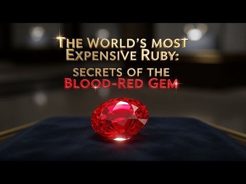 The World’s Most Expensive Ruby: Secrets of the Blood-Red Gem