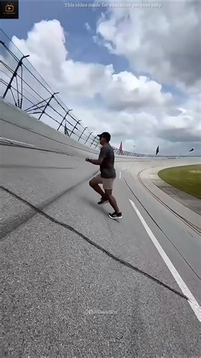 Why holes on race track🤔 #facts #shorts #amazingfacts