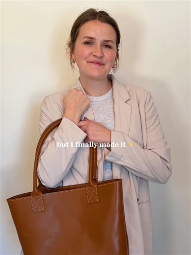 At first, it’s not easy... and that’s the point ✨ Making a leather bag by hand takes time. The first stitches can feel slow, confusing, even frustrating. Your hands are learning something new, mistakes happen, and the process asks you to be patient. This isn’t fast fashion, and it isn’t instant. But somewhere along the way, things change. The rhythm settles in. The stitching becomes almost meditative. What started as a challenge turns into focus, calm, and progress. And before you realize it, yo