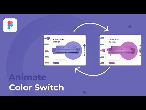 Animate color change products figma tutorial
