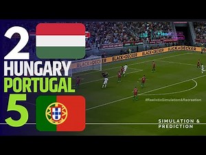 Hungary 🇭🇺 2-3 🇵🇹 Portugal Match Highlights | UEFA World Cup 2026 Qualifiers | Simulation/Recreation