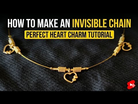Make Your Own INVISIBLE Chain Easily Today? @DSFashionDesigning | For order whatsapp 9534874359