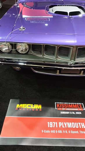 Plum Crazy 1971 Plymouth Barracuda 🔥🥵 4-speed #mopar #musclecars #mcacn #twistedaxlemotorsports #carsofinstagram #cars #classiccars | Dynamic Detroit Mopars