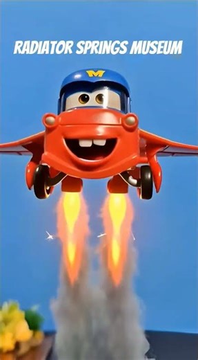 ROCKET MATER TO THE MOON , WE HAVE LIFTOFF #pixarcars #TOWMATER