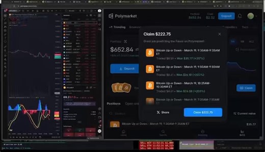 ARBITRAGE STRATEGY BETWEEN POLYMARKET AND BINANCE ALLOWED A TRADER TO EARN $2.3M IN 5 MONTHSFull instructions in the 13 minutes video below save it before it gets deleted again.This isn’t clickbait, it’s a real story that happened. Bots are earning crazy millions of dollars on this every single day.Here’s the profile of the trader who made $2.3M on arbitrage:https://t.co/8Ayh8nWN4xCopy his trades in one click:https://t.co/FOVhhdVdXlThe arbitrage game that almost nobody talks about.The time gap i