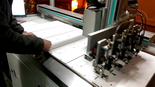 PVC卡智能卡RFID卡非接卡射频卡ID卡双界面卡IC卡感应卡Inlay中料芯料线圈70KHz超声波埋线机