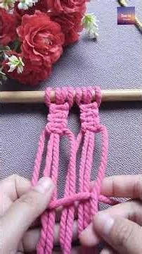 Macrame Square Knots Variations