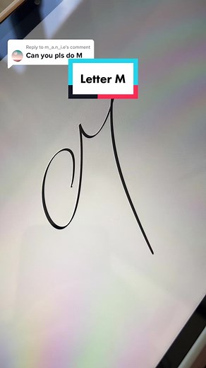 Custom Signature Designer - Signature Ideas for Letter M