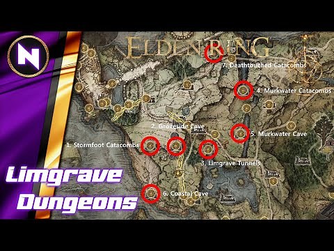 All Dungeons & All Mini-Bosses of Western Limgrave | Guide/Tutorial | Elden Ring