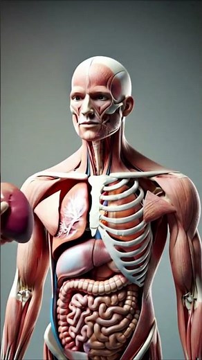 What’s Inside the Human Body? Watch It Unfold! #animation #relax