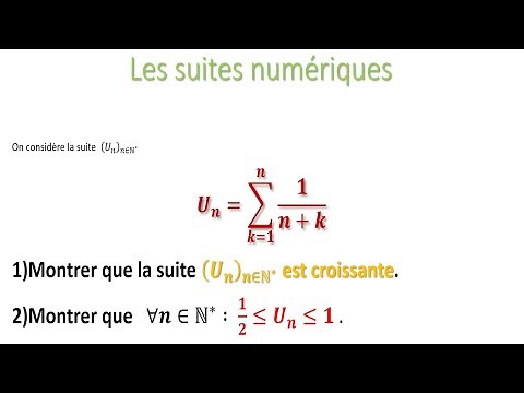 Très beau exercice😍 (Suite numérique)