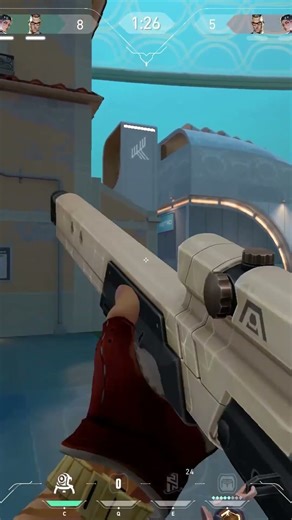 4 Shots • 4 Drops • Chamber’s Outlaw is Illegal | Valorant Shorts #valorant #valorantclips #valorant