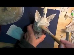Paper Mache Sculpture or Puppet Head
